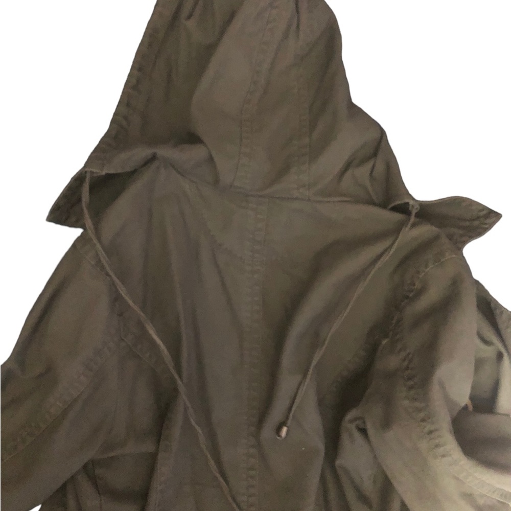 Swing Button Hooded Jacket - Picture 4 of 5